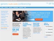 Tablet Screenshot of genericconf.com